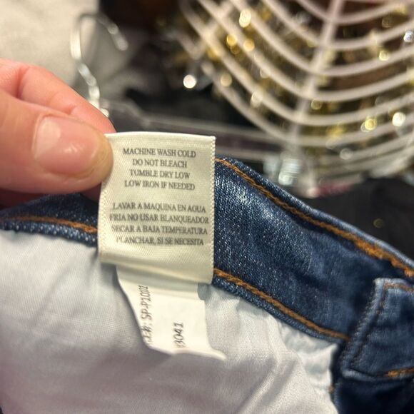 sneck peek ladies 11 distressed jeans - Picture 8 of 10